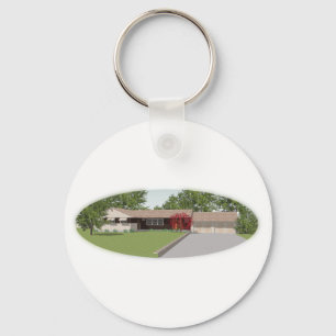 Ranch Stil House: Nyckelring