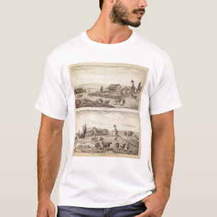 Rancher för hjortbäckfår t-shirt