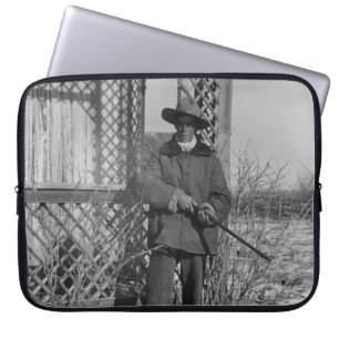 Rancher & kanadensisk cowboyfredlös i amerikanska laptop fodral