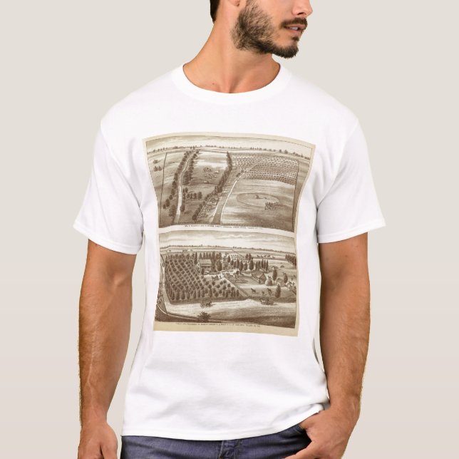 Rancher Tulare Co, Cal T-shirt (Framsida)