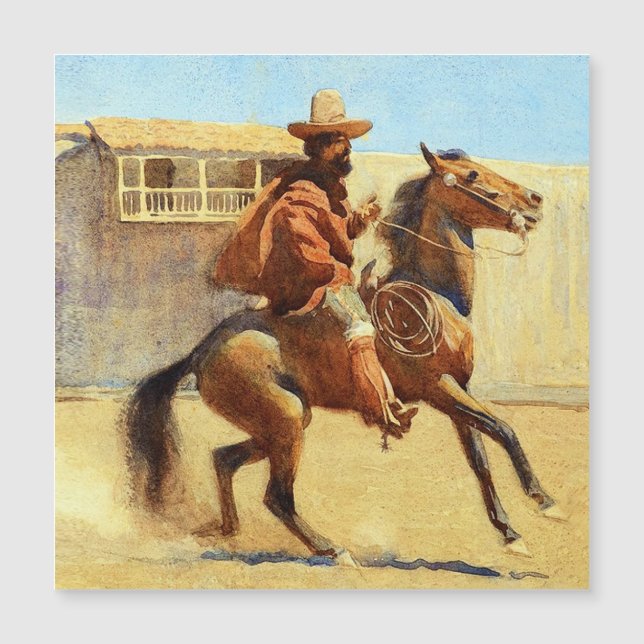 Ranchero of Old California av Maynard Dixon (Framsida)
