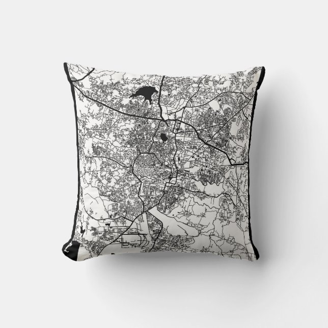 Ranchi Jharkhand City Map Kudde (Framsida)