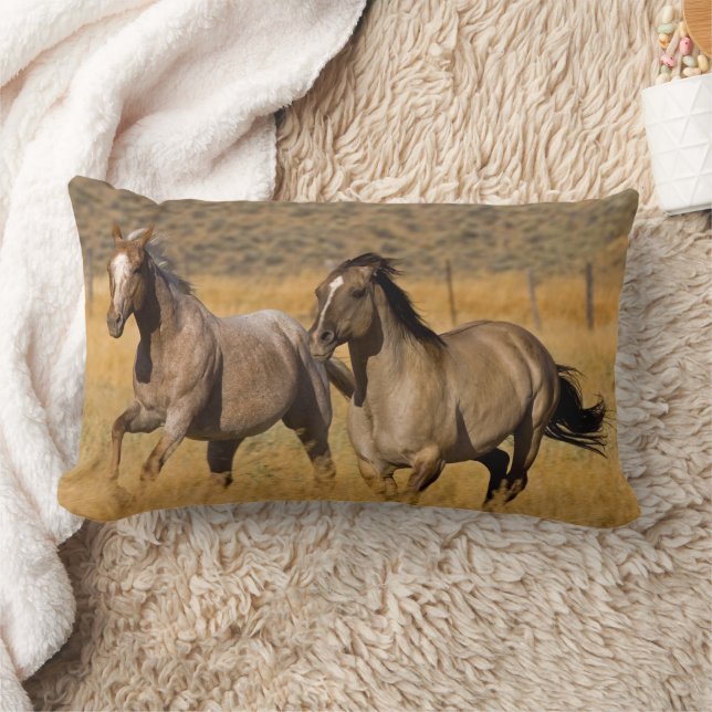 Ranchliv vid The Ponderosa Ranch Lumbarkudde (Filt)