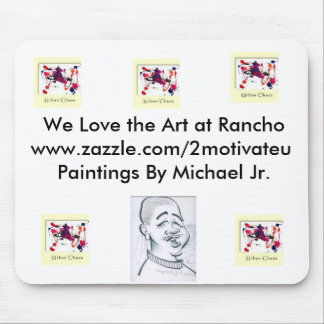 Ranchmusen vadderar. musmatta