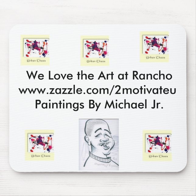 Ranchmusen vadderar. musmatta (Framsidan)