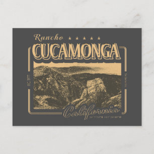 RANCHO CUCAMONGA CALIFORNIA - CUCAMONGA PEAK VYKORT