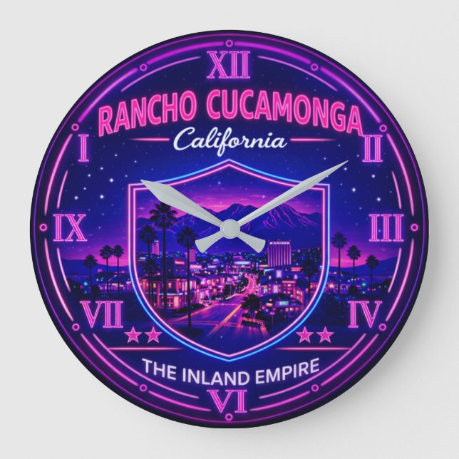 Rancho Cucamonga California  Stor Klocka (Framsida)