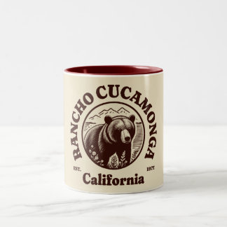 Rancho Cucamonga California Två-Tonad Mugg