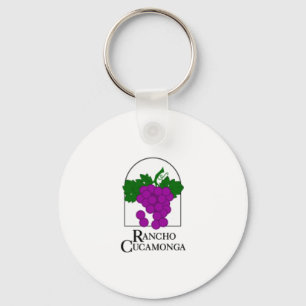 Rancho Cucamonga (Kalifornien) City flagga Keychai Nyckelring