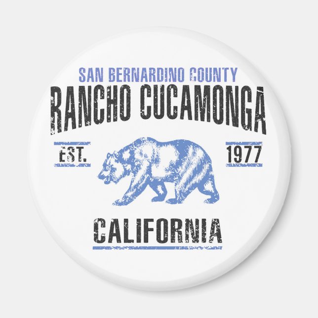 Rancho Cucamonga Magnet (Framsidan)