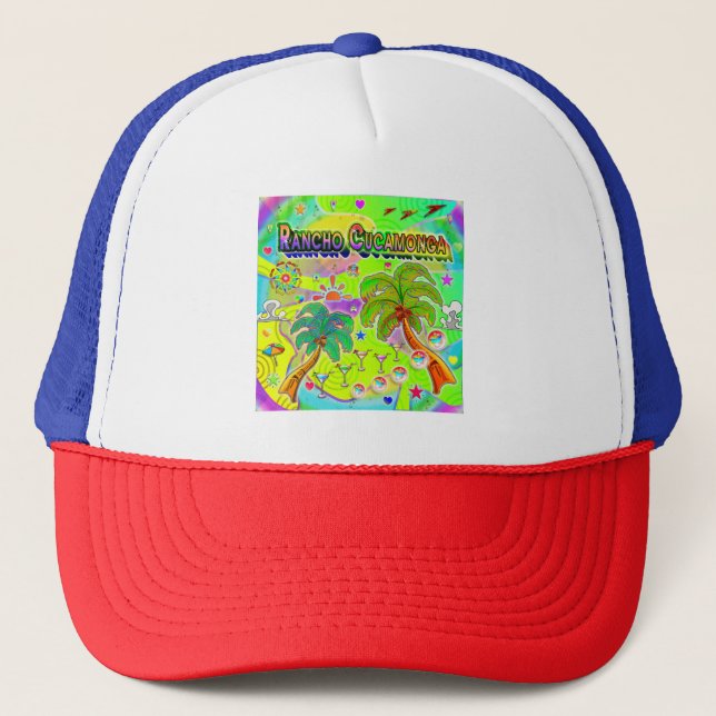 Rancho Cucamonga Mind Focus Hat Keps (Framsida)