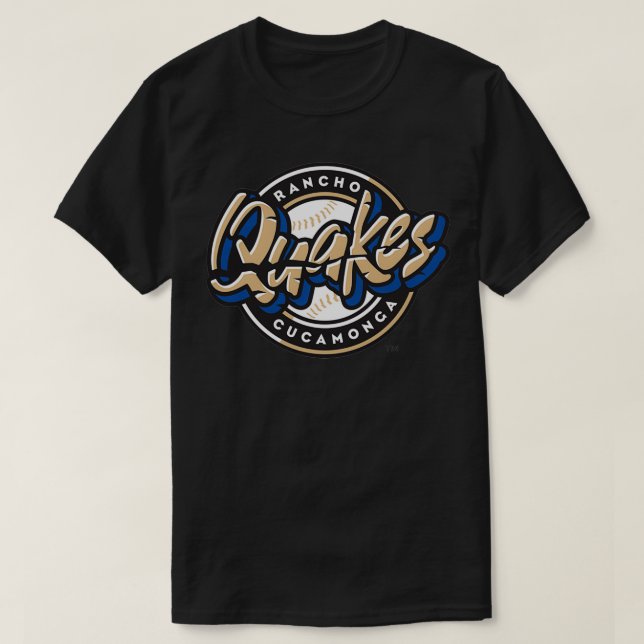 Rancho Cucamonga Quakes T Shirt (Design framsida)