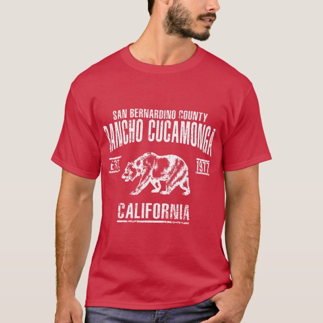 Rancho Cucamonga T Shirt (Framsida)