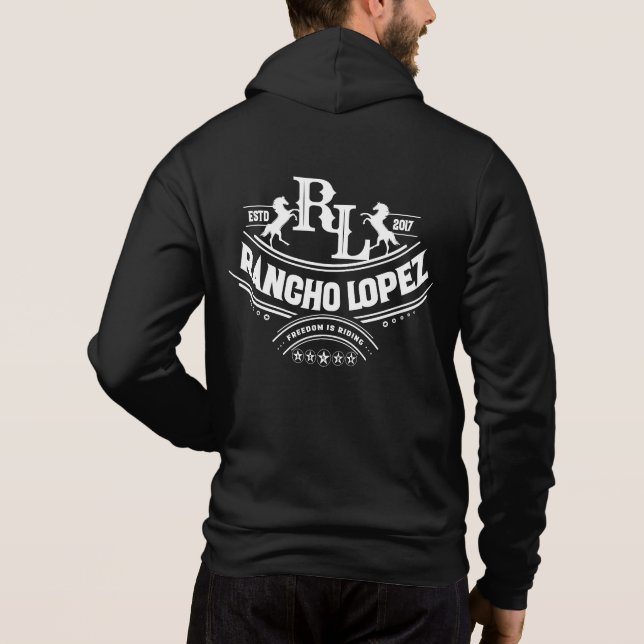 Rancho Lopez ’Goodie Zip-Up Hoodie’ T Shirt (Baksida)