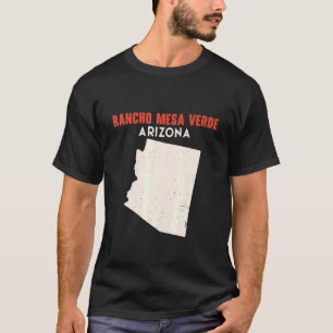 Rancho Mesa Verde Arizona Förenta staterna State A T Shirt