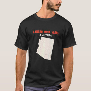 Rancho Mesa Verde Arizona Förenta staterna State A T Shirt