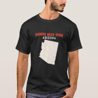 Rancho Mesa Verde Arizona Förenta staterna State A T Shirt