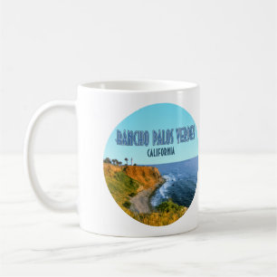 Rancho Palos Verdes California Lighthouse Kaffemugg
