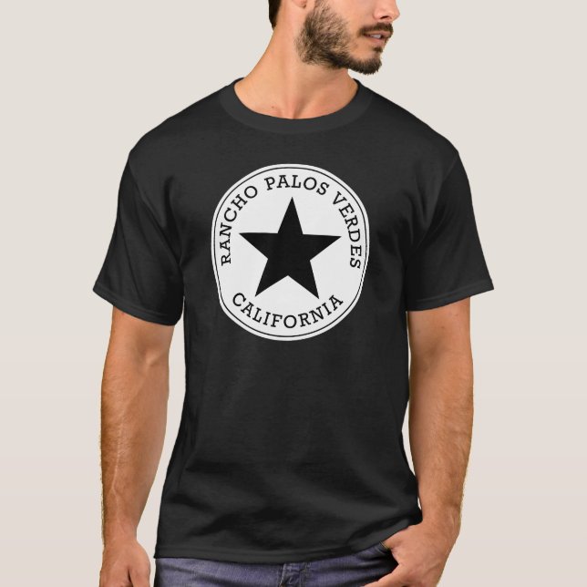 Rancho Palos Verdes California T Shirt (Framsida)