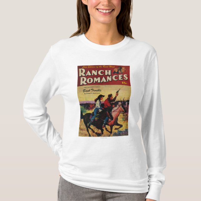 Ranchromantiktidskriften täcker tee shirt (Framsida)