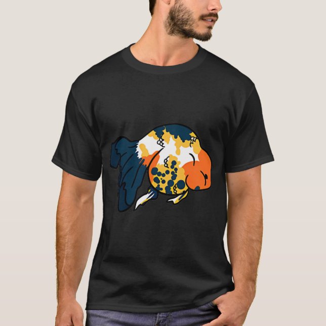 Ranchu Guld fisk Vän T Shirt (Framsida)