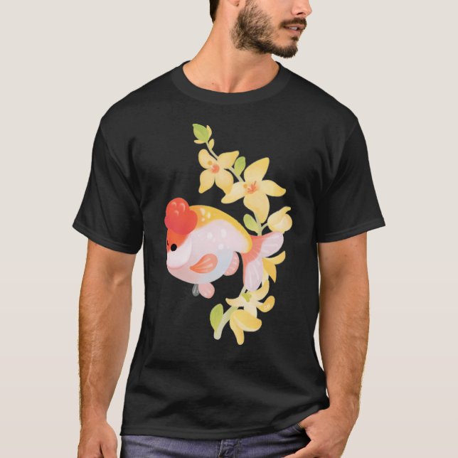 Ranchu och Forsythias 1 T Shirt (Framsida)
