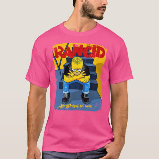 Rancid E Surgem os Lobos Authentic Punk Rock T Shirt