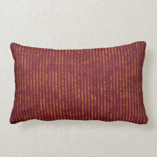 rand18 BURGUNDY MAROON RUST CORD TEXTURED STRIP Lumbarkudde