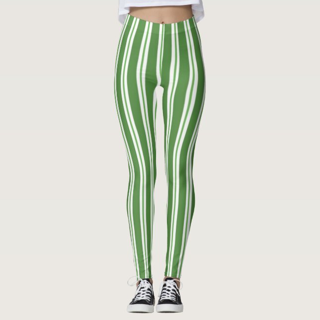 rand abstrakt konst leggings (Framsida)