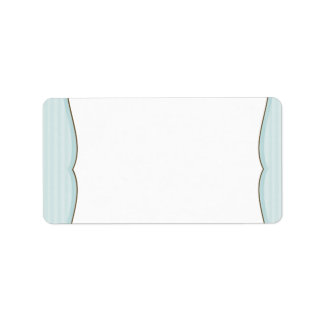 Rand-adressetikett Adressetikett