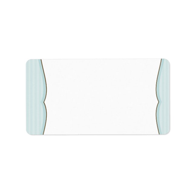 Rand-adressetikett Adressetikett (Framsidan)