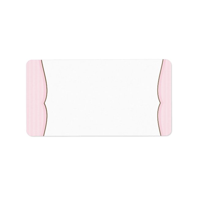 Rand-adressetikett Adressetikett (Framsidan)