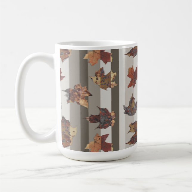 Rand Autumn Färg Löv Kaffemugg (Vänster)
