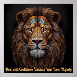 Rand av inspiration: Bygga upp ditt unika liv Poster