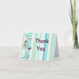 Rand Baby Shower Tack Notecard (CA) Kort