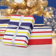 Rand Colorful sommarstripe Mönster