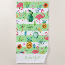 Rand & Colorful Tropical Mönster