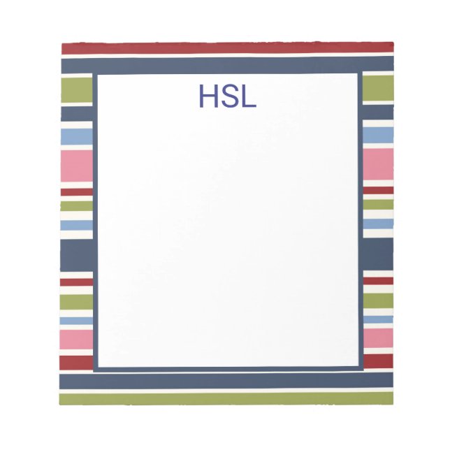 Rand Deep Hues Anteckningsblock (Framsida)