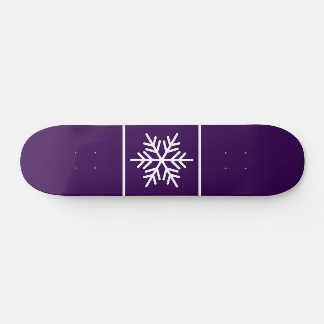 Rand Djupa Lila - bakgrunden Mini Skateboard Bräda 18,5 Cm (Horz)