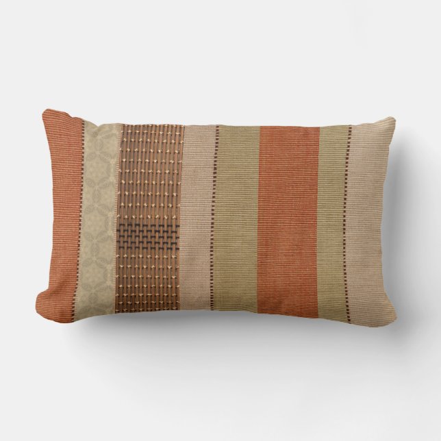 Rand Earth Tones Dekorativ kudde (Framsida)