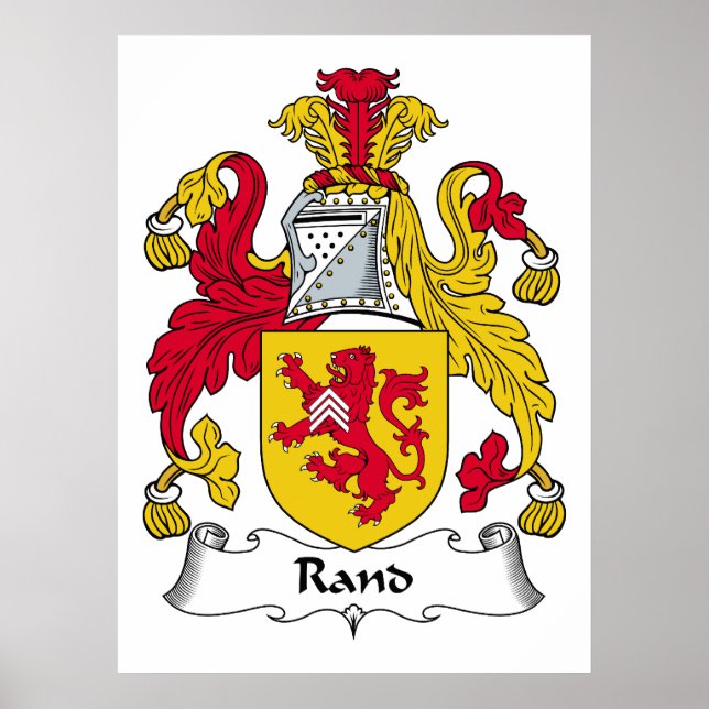 Rand Family Crest Poster (Framsidan)
