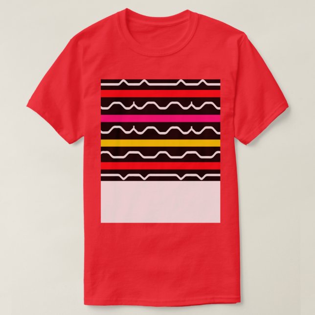 Rand Färg BAUHAUS 1 T Shirt (Design framsida)