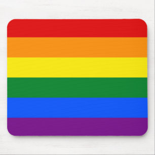 Rand för flagga för LGBT-gay prideregnbåge Musmatta