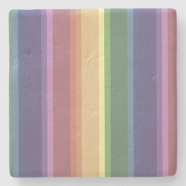 Rand för matad regnbåge stenunderlägg