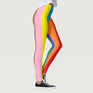 Rand för party för festivalcirkusdans färgrik leggings