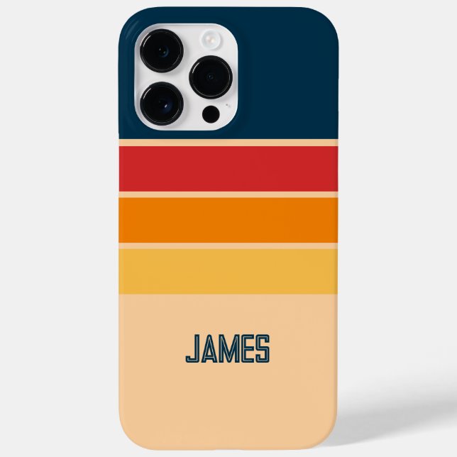 Rand för uppspelning av retro-regnbåge för Anpassn (Baksida)