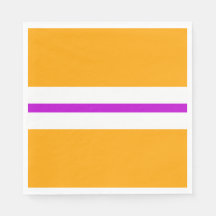 Rand för vit Lila på fetstilt Gult