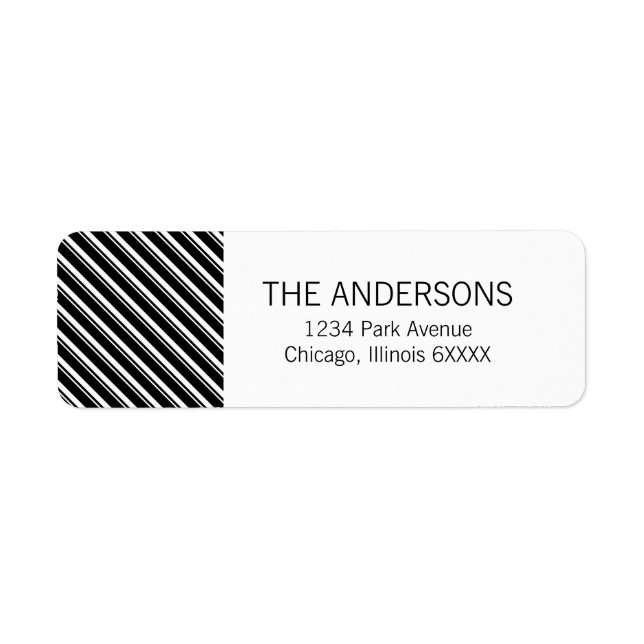 Rand for Winter Snö Globe Helgdag Address Label Returadress Etikett (Framsidan)