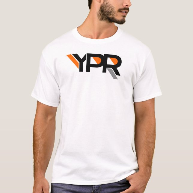 Rand för YPR-Utslagsplatsgrått Tee Shirt (Framsida)