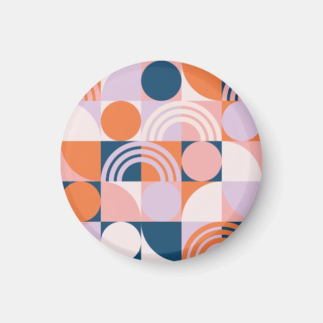 Rand: Geometric Mönster Magnet (Framsidan)